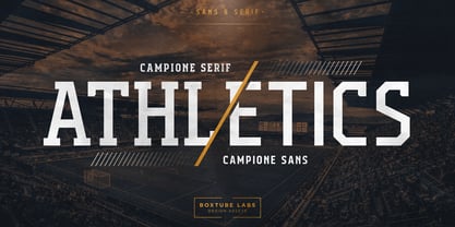 Campione Neue Font Poster 4