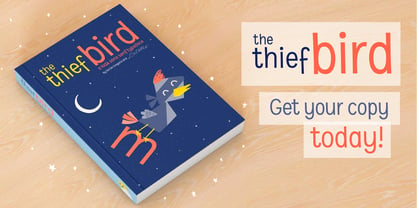 The Thief Bird Font Poster 9
