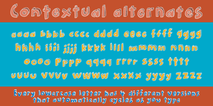 Sunday Fish Font Poster 5