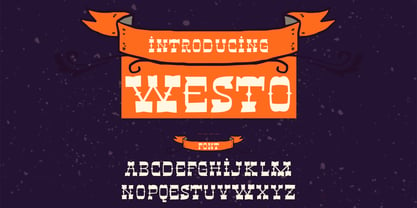 Westo Font Poster 6