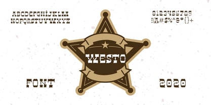 Westo Font Poster 3