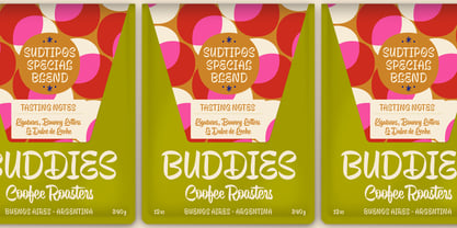 Buddies Font Poster 8