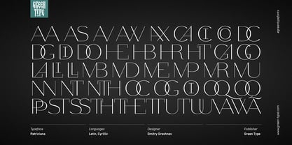 Patriciana Font Poster 6