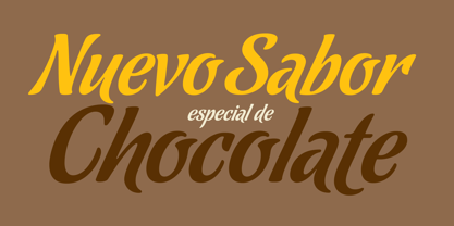 Chocolate Pro Font Poster 4