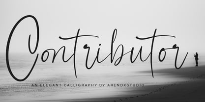 Contributor Font Poster 1