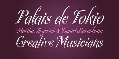 Bellas Artes Font Poster 3