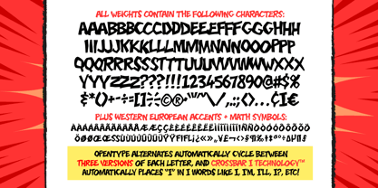 Funky Chicken Town Font Poster 5