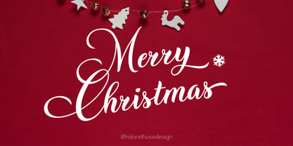 Christmas Wish Font Poster 1