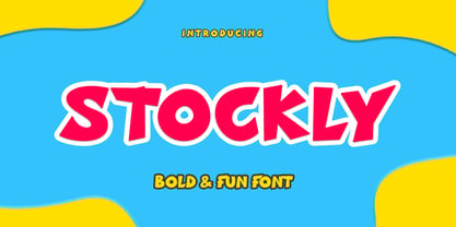 Stockly Font Poster 1