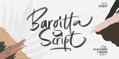 Bargitta Font Poster 1