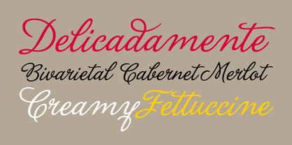 La Portenia Font Poster 4