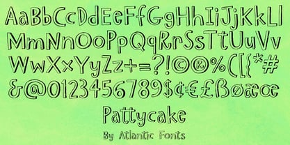 Pattycake Font Poster 8