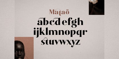 Matao Serif Font Poster 9