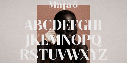 Matao Serif Font Poster 8