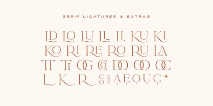 La Luxes Font Poster 11