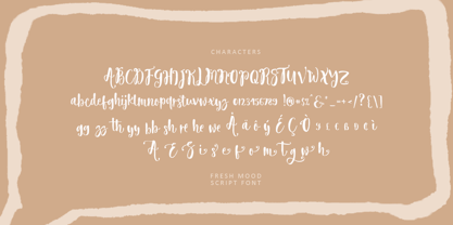 Fresh Mood Font Poster 6