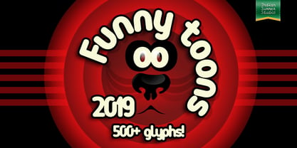 Funny Toons Font Poster 1