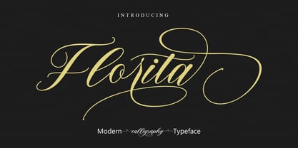 Florita Font Poster 1