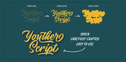Youther Font Poster 3