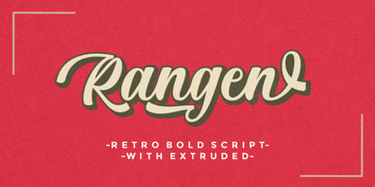 Rangen Font Poster 6