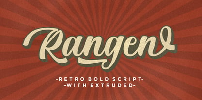 Rangen Font Poster 1