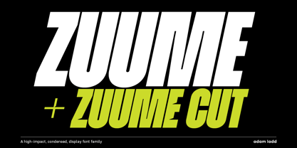 Zuume Font Poster 1