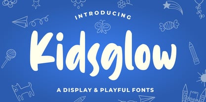 Kidsglow Font Poster 1