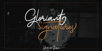 Gloriant Font Poster 1