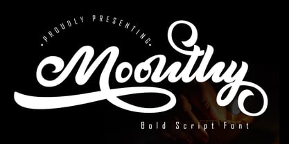 Moonthy Font Poster 1