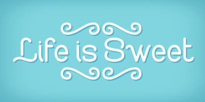 Sweet and Fresh Font Poster 5