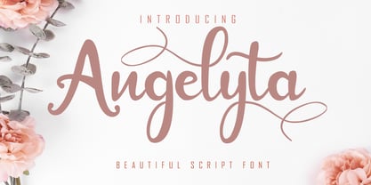 Angelyta Font Poster 1