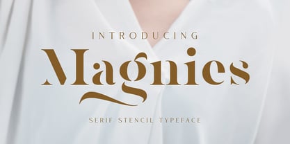 Magnies Font Poster 1