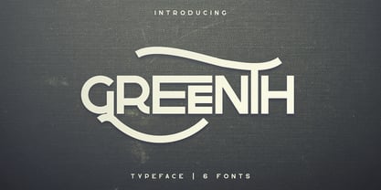 Greenth Font Poster 1