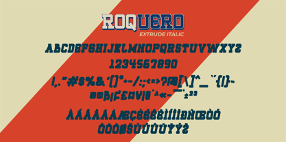 Roquero Font Poster 11