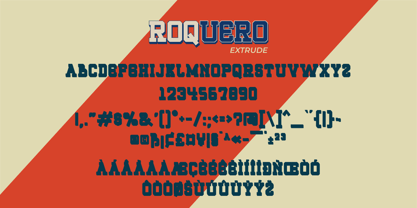 Roquero Font Poster 10