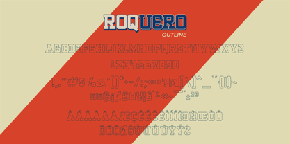Roquero Font Poster 8