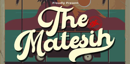 The Matesih Font Poster 1