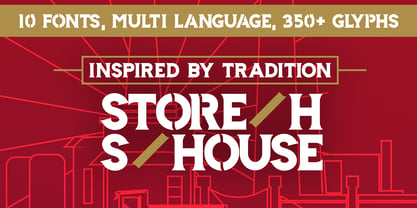 Storehouse Font Poster 2