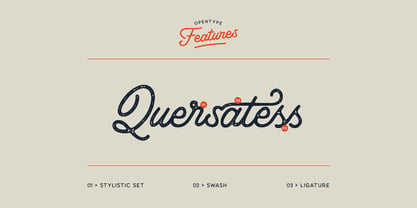 Thistails Font Duo Fuente Póster 4