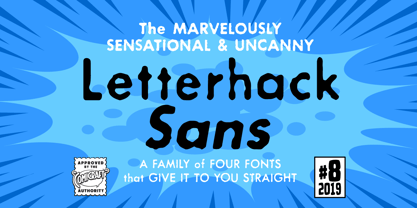 Letterhack Sans Font Poster 1