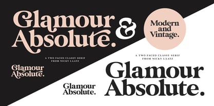 Glamour Absolute Fuente Póster 1