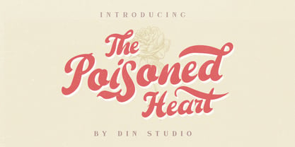 The Poisoned Heart Font Poster 1