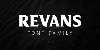 Revans Font Poster 1