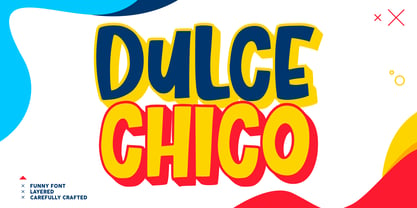 Dulce Chico Font Poster 1