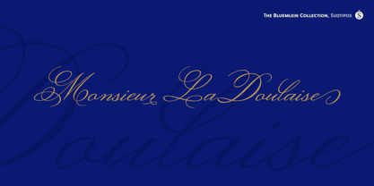 Monsieur La Doulaise Pro Font Poster 1