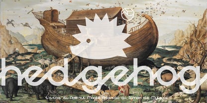 Noahs Ark Font Poster 9