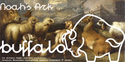 Noahs Ark Font Poster 4