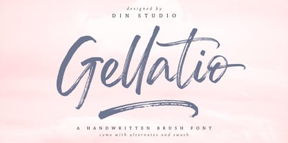 Gellatio Font Poster 1