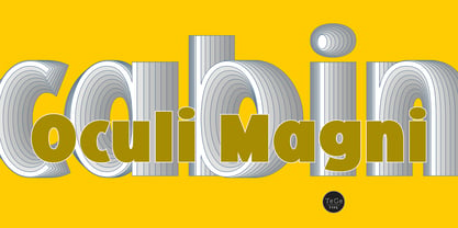 Oculi Magni Font Poster 5