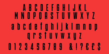 Redig Font Poster 11